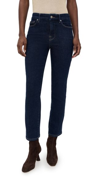 Good American Good Legs Straight Jeans Indigo983 00