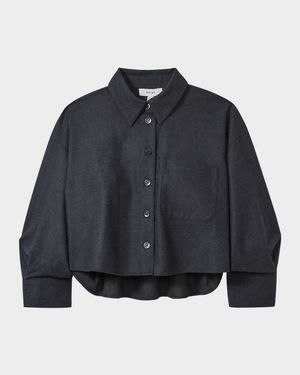 Lenny Oversized Soft Flannel Shirt