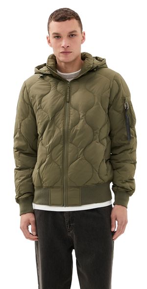 Alpha Industries Lightweight Down Jacket OG-107 Green S