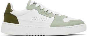 Axel Arigato White & Green Dice Lo Sneakers