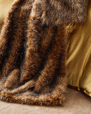 Faux Fur Throw