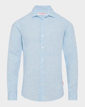 Men's Giles Linen Sport Shirt