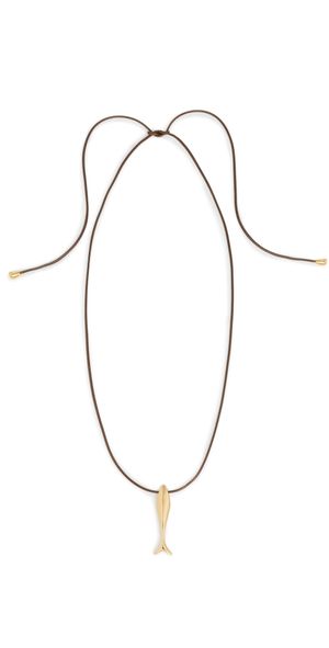 Eliou Minnow Necklace Gold Plated One Size