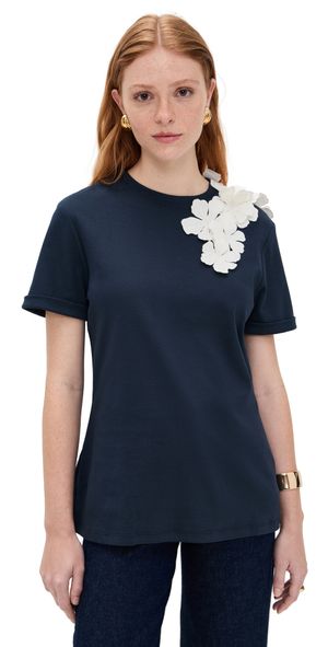 Andres Otalora Muchos Cantos Top Navy M