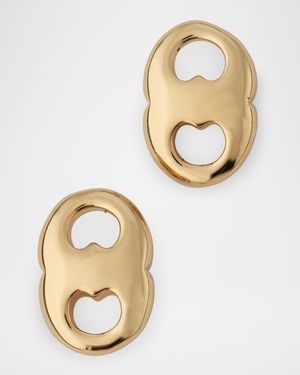 Gemini Link Stud Earrings