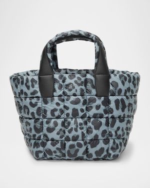 Porter Small Leopard Quilted Tote Bag