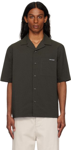 Maison Kitsuné Black Resort Shirt