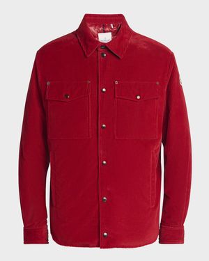 Men's Ambroisie Corduroy Shirt Jacket