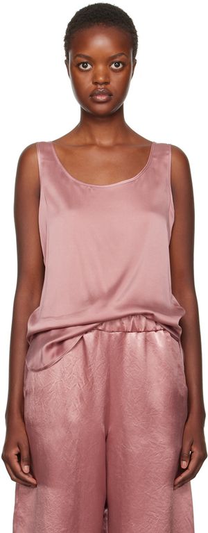 MM by Max Mara Pink Pan Tank Top