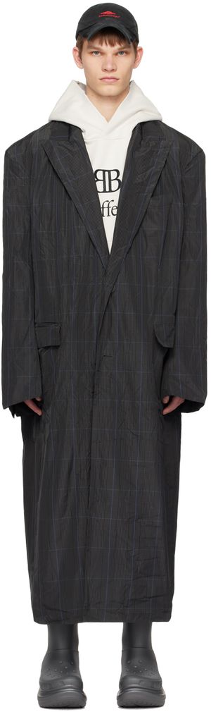 Balenciaga Gray Packable Coat