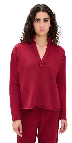 Frank & Eileen Patrick Popover Henley Garn M