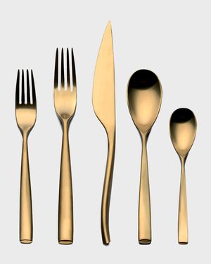Arte Oro Ice 5-Piece Flatware Set