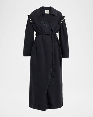 Rocia Denim Trench Coat