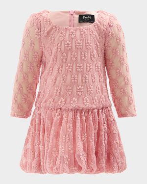 Girl's Rosalie Drop Waist Dress, Size 6M-3