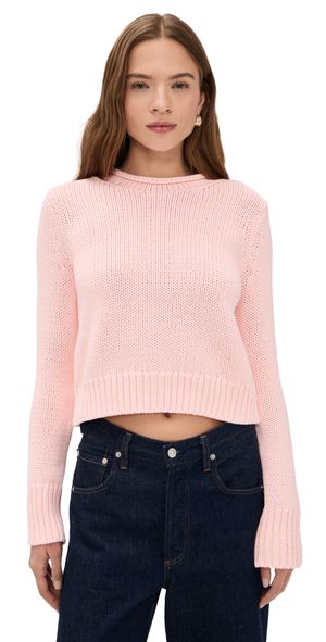 La Ligne Solid Mini Marina Sweater Blush XS