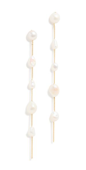 Cult Gaia Atum Earrings Pearl One Size