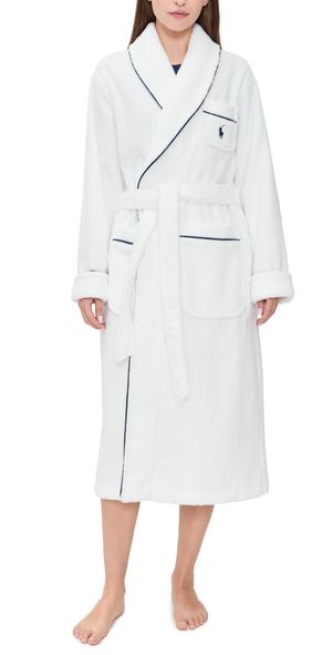 Polo Ralph Lauren Essentials Robe White Cloud L/XL