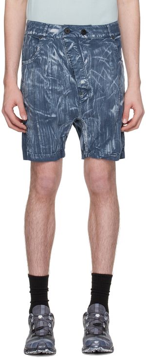 11 by Boris Bidjan Saberi Blue P29 Shorts
