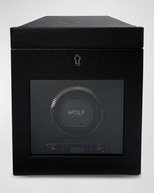 British Racing Single Watch Winder with Storage