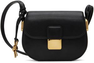 Bottega Veneta Black Mini Desiree Crossbody Bag