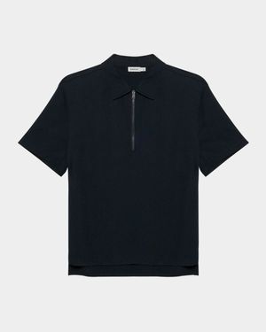 Men's Ethan Quarter-Zip Polo Shirt