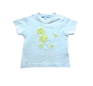 Tartine Et Chocolat - Seconde-main - T-shirt bébé blanc - 6 mois - Taille 6M - Blanc