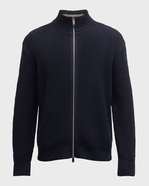 Men's Gary Cashton Full-Zip Knit Sweater