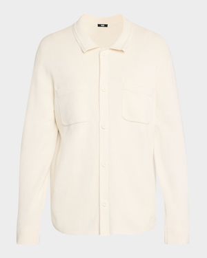 Men's Mason Button-Front Sweater Shirt