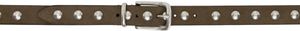 Anderson's Taupe Stud Belt