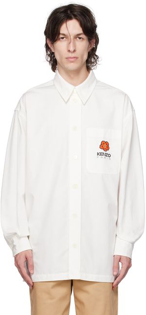Kenzo Off-White Kenzo Paris Boke Flower Shirt