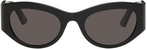 Balenciaga Black Round Sunglasses