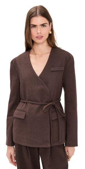 4th & Reckless Luca Jacket Chocolate XL