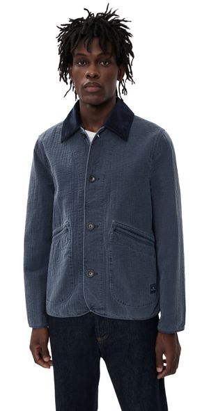 PS Paul Smith Washed Cotton Jacket Indigo XL