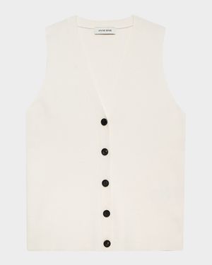 Lawrence Silk-Wool Vest