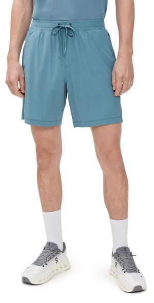 Rhone Unlined Pursuit Shorts 7 Blue Stone L