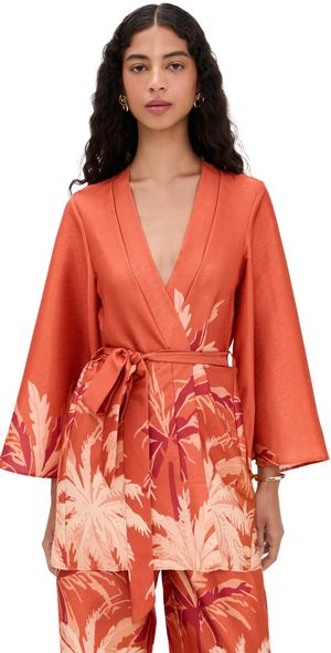 DIARRABLU Mini Kimono Coverup Coco Terracota XL