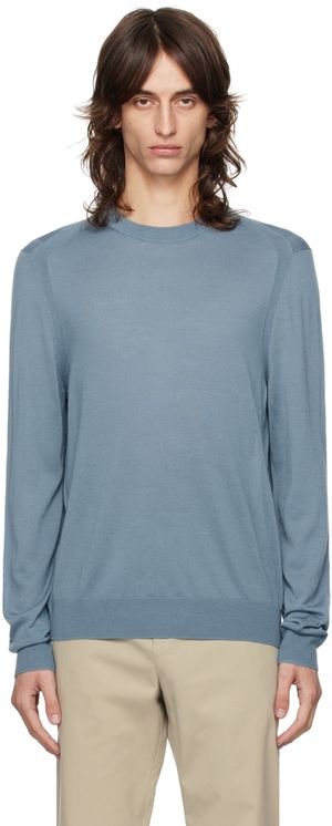 Paul Smith Blue Crewneck Sweater