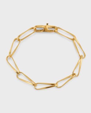 18K Marrakech Onde Yellow Gold Single Link Bracelet