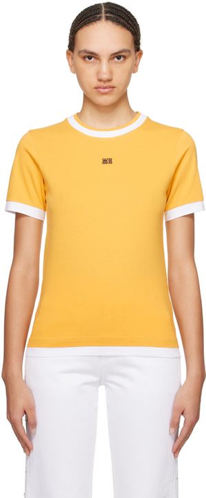 Wales Bonner T-shirt Horizon jaune