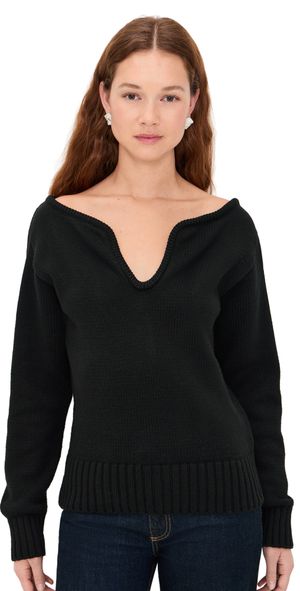 ALIGNE Dominique Knited Sweater Black XL