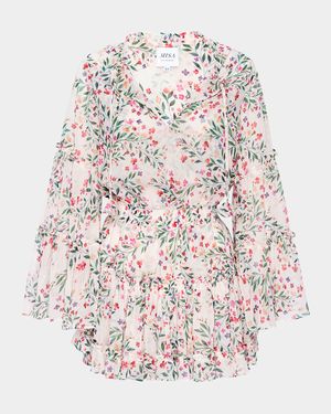 Leeva Chiffon Mini Dress