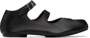 Maison Margiela Black Tabi Ballerina Flats