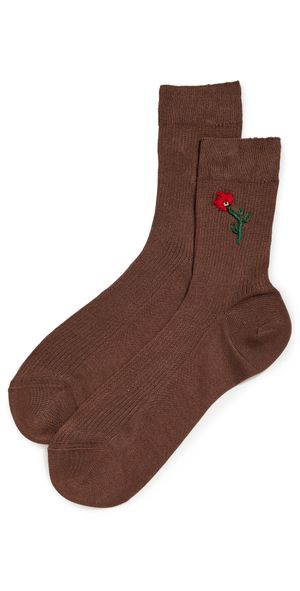 Maria La Rosa Iris Socks Cocco One Size