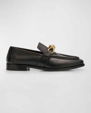 Men's Astaire Metallic Knot Napa Loafers