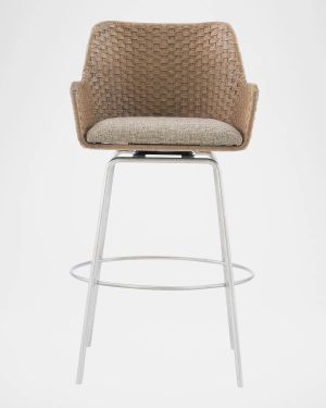 Meade Swivel Bar Stool, 30"