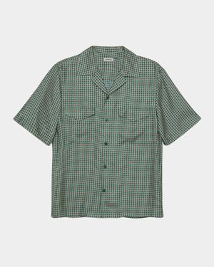 Men's Clarke Printed Silk Camp Shirt