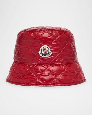Quilted Logo Bucket Hat