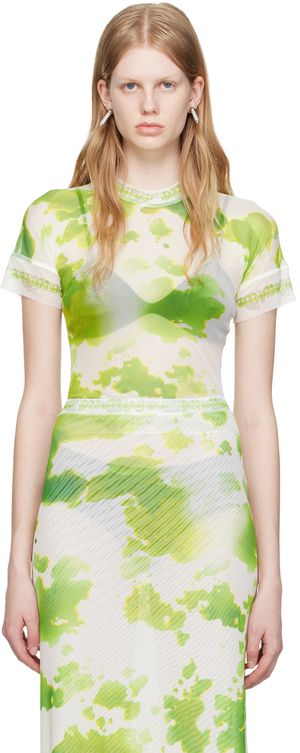 Ottolinger SSENSE Exclusive Green T-Shirt
