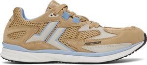 Lanvin Beige & Blue Meteor Runner Sneakers