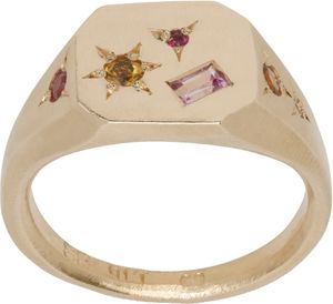 Seb Brown Gold Difficult Ring